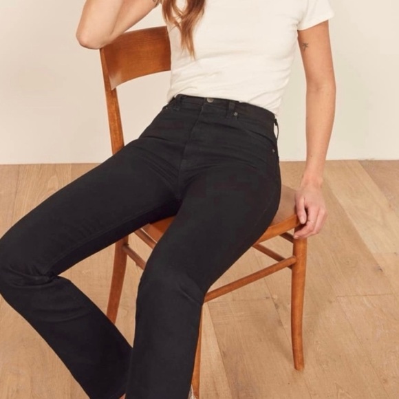 Reformation Stevie Ultra High Rise Straight Jeans - Picture 3 of 14